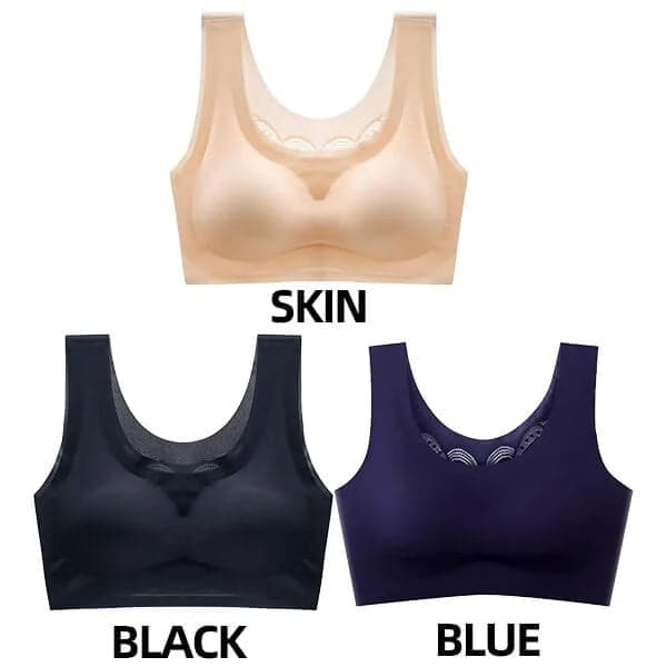 Ultra-thin Plus Size Ice Silk Comfort bra（🔥40% OFF🔥 ）