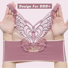 2021 Butterfly Embroidery Wirefree Bra