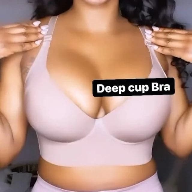 🎉Fashion Deep Cup Bra🔥Bra with shapewear incorporated (Promotion 50% OFF)