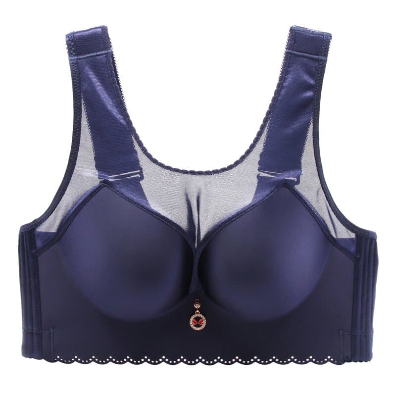 Plus Size Full Cup No Steel Ring Ultra thin Yoga Sports Bra