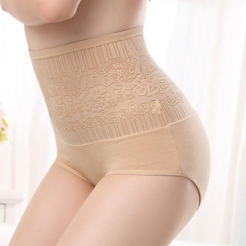 High Waist Slim Sexy Lace Body Shaping Panties