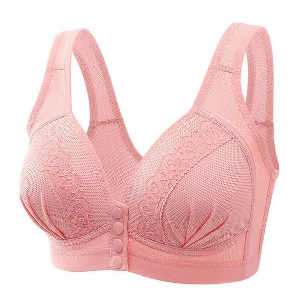 🥰BUY 1 GET 1 FREE🥰-2023 Front Button Breathable Skin-Friendly Cotton Bra