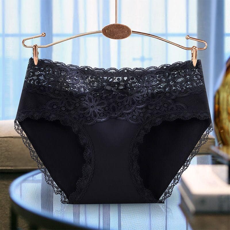 5 PCS Cotton Comfortable Sexy Lace Panties