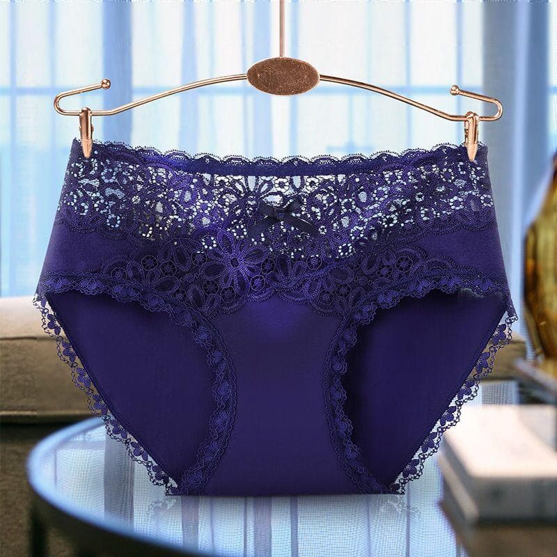 5 PCS Cotton Comfortable Sexy Lace Panties