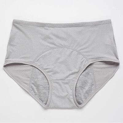 5Pcs/New NaterialSet High Waist Leak Proof Panties L-8XL