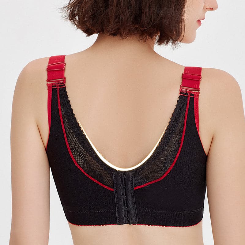 Comfort Wireless Bra Front Closure Sexy Lace Bra Push Up Bra