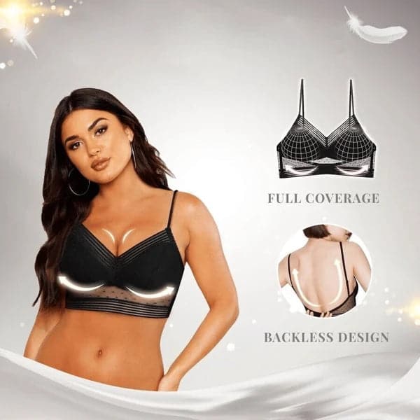 👙(Early Mother's Day Sale- Save 49% OFF) Starry Bra - Low Back Lace Non-wired Bra