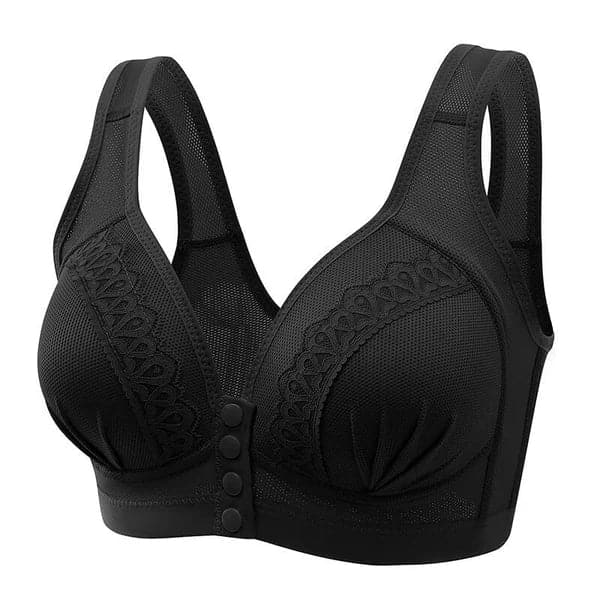 🥰BUY 1 GET 1 FREE🥰-2023 Front Button Breathable Skin-Friendly Cotton Bra